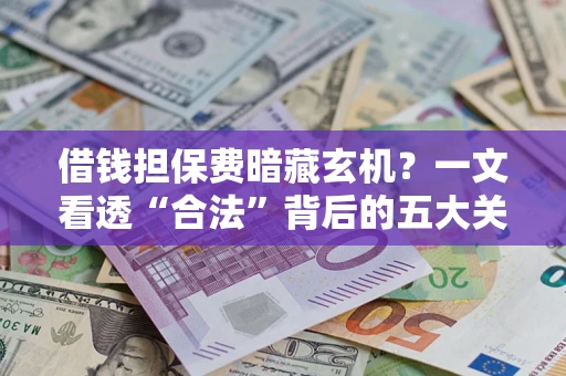 济南借钱担保费暗藏玄机？一文看透“合法”背后的五大关键陷阱