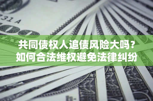 济南共同债权人追债风险大吗?如何合法维权避免法律纠纷? 济南共同债权人追债风险大吗?如何合法维权避免法律纠纷?